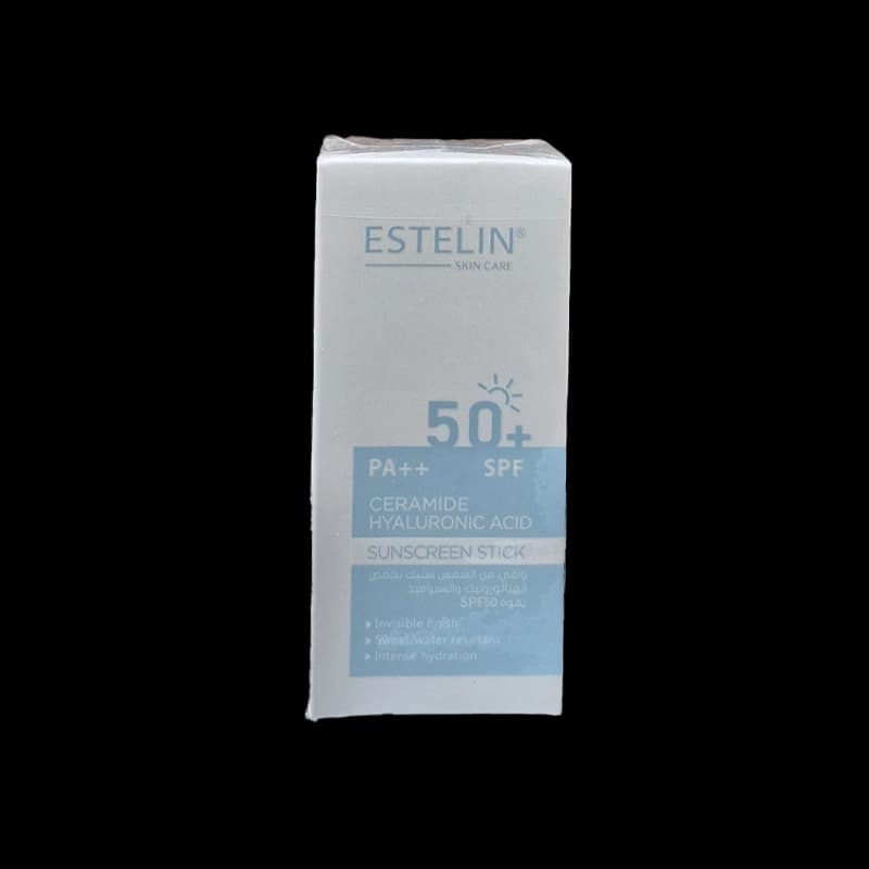 ضدآفتاب استیکی استلین SPF 50 هیالورونیک اسید و سرامید (آبی)
