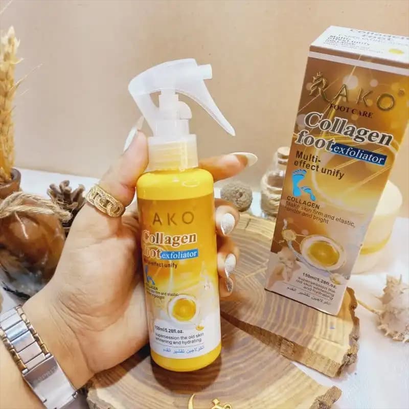 اسپری ترک‌ پا و بدن کلاژن راکو مدل Collagen Foot | درمان خشکی و ترمیم ترک پا — تصویر ۵