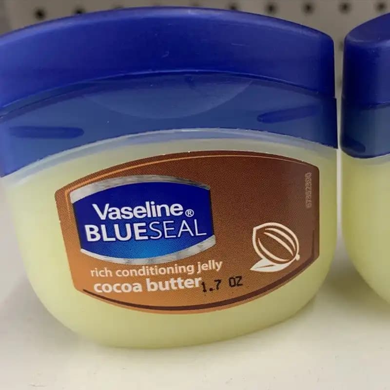 ژل کرم مرطوب کننده وازلین مدل کره کاکائو Cocoa Butter BlueSeal — تصویر ۳