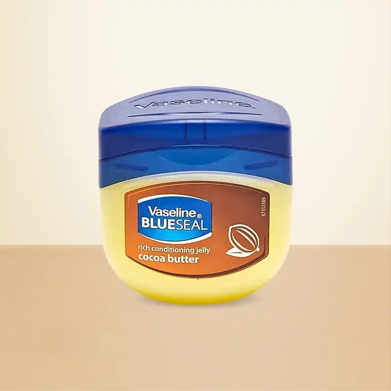 ژل کرم مرطوب کننده وازلین مدل کره کاکائو Cocoa Butter BlueSeal — تصویر ۴