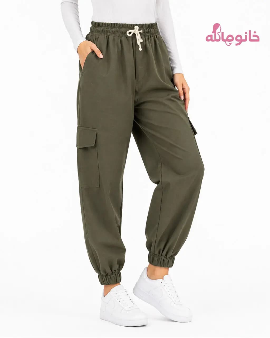 شلوار جاگر دخترانه ارتشی یشیم