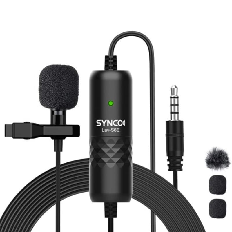 میکروفون یقه ای Synco مدل Lav-S6E