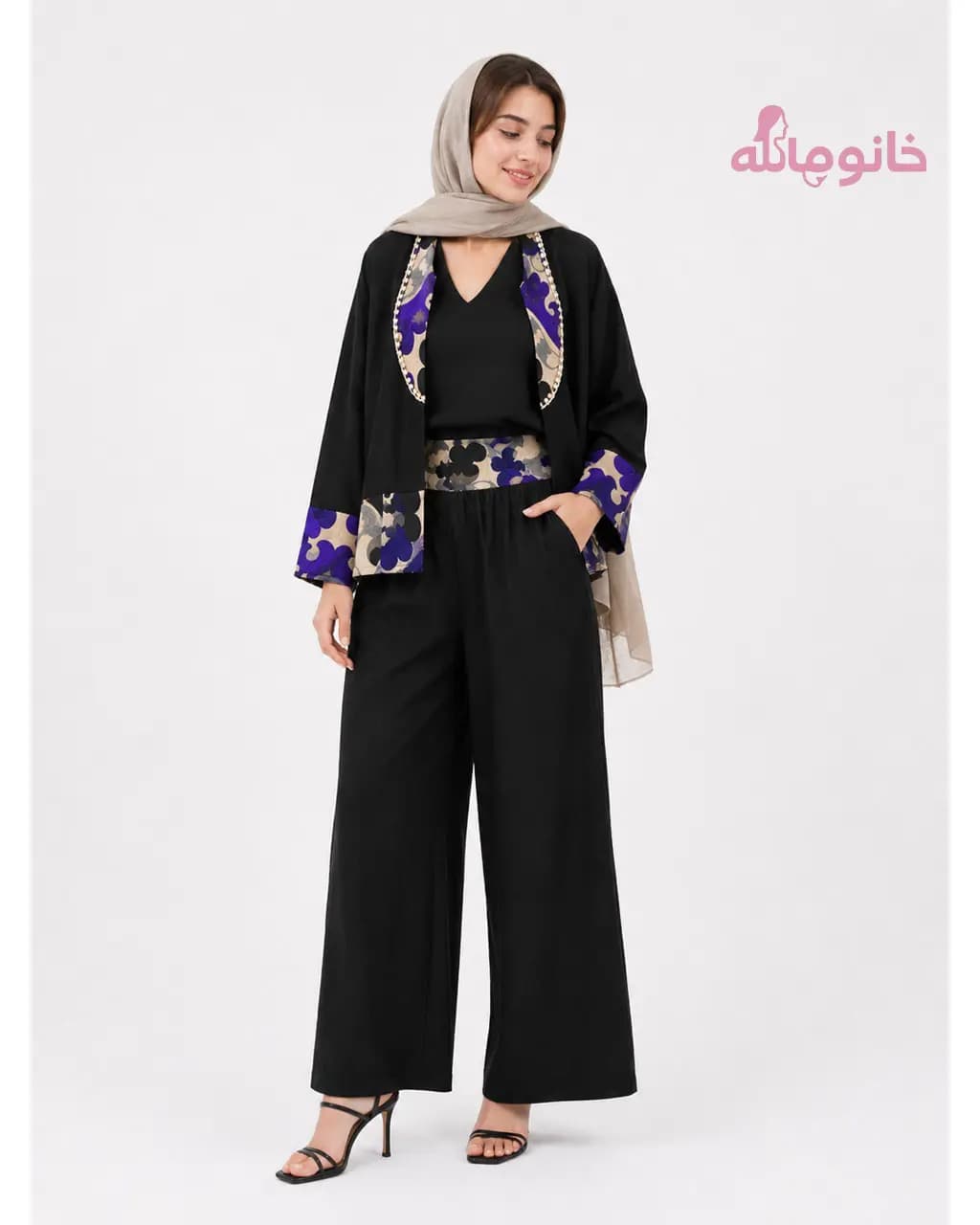 ست دخترانه 50072 تابستانه 3 تکه — تصویر ۳