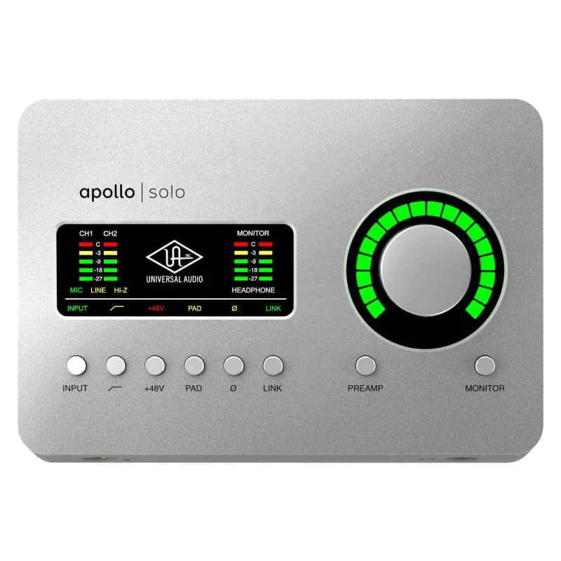 کارت صدا Universal Audio مدل Apollo Solo Thunderbolt Heritage Edition