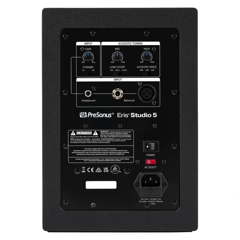 اسپیکر مانیتورینگ PreSonus مدل Eris Studio 5 — تصویر ۳