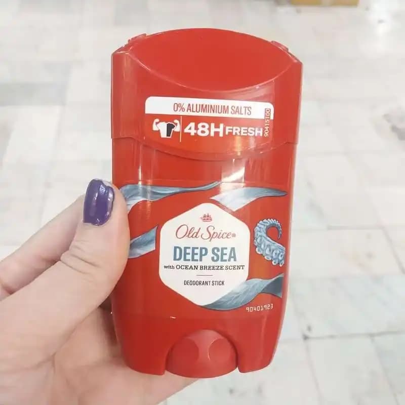 مام استیک ضد تعریق مردانه اولد اسپایس مدل Deep Sea – محافظت ۴۸ ساعته — تصویر ۵
