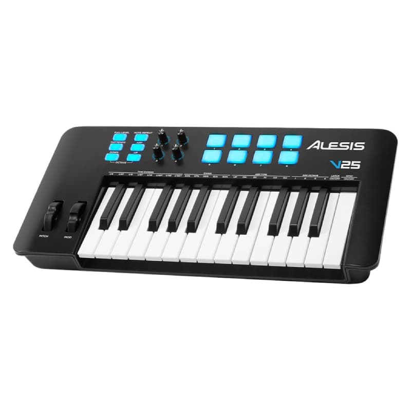 میدی کنترلر Alesis مدل V25 MKII — تصویر ۲
