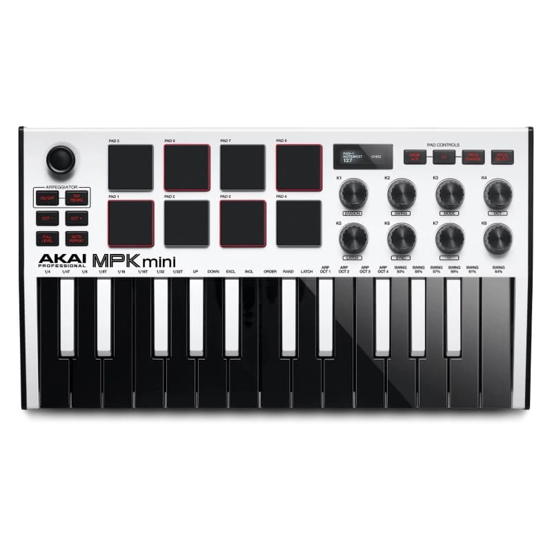 میدی کنترلر AKAI مدل MPK Mini MK3 — تصویر ۳