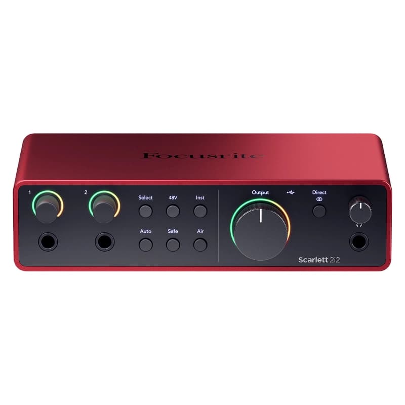 کارت صدا Focusrite مدل Scarlett 2i2 G4 — تصویر ۳