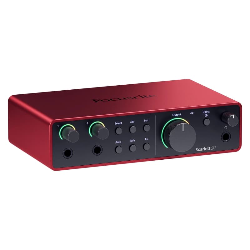 کارت صدا Focusrite مدل Scarlett 2i2 G4 — تصویر ۲