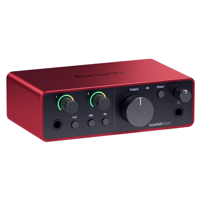 کارت صدا Focusrite مدل Scarlett Solo G4 — تصویر ۲