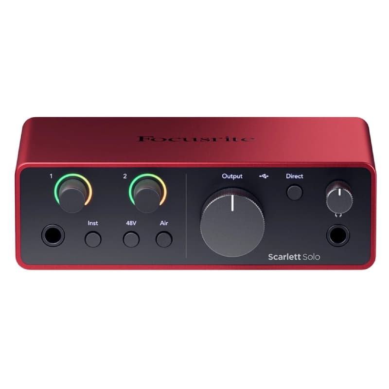 کارت صدا Focusrite مدل Scarlett Solo G4 — تصویر ۳