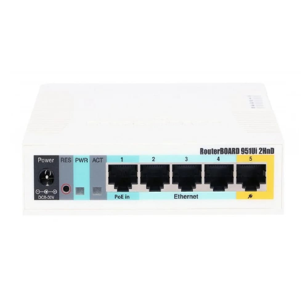میکروتیک RB951Ui-2HnD اورجینال وای‌فای 2.4 گیگاهرتز کارکرده