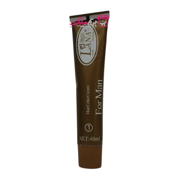 ست کامل رنگ موی فوری مردانه لانا مدل Natural Black – مشکی طبیعی در 5 دقیقه با پوشش کامل سفیدی — تصویر ۵