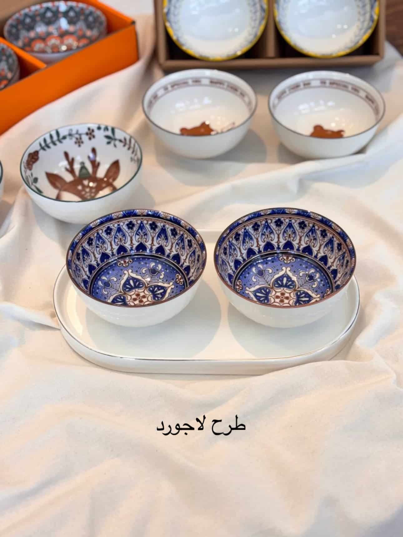 پیاله های جفتی طرحدار وارداتی — تصویر ۵