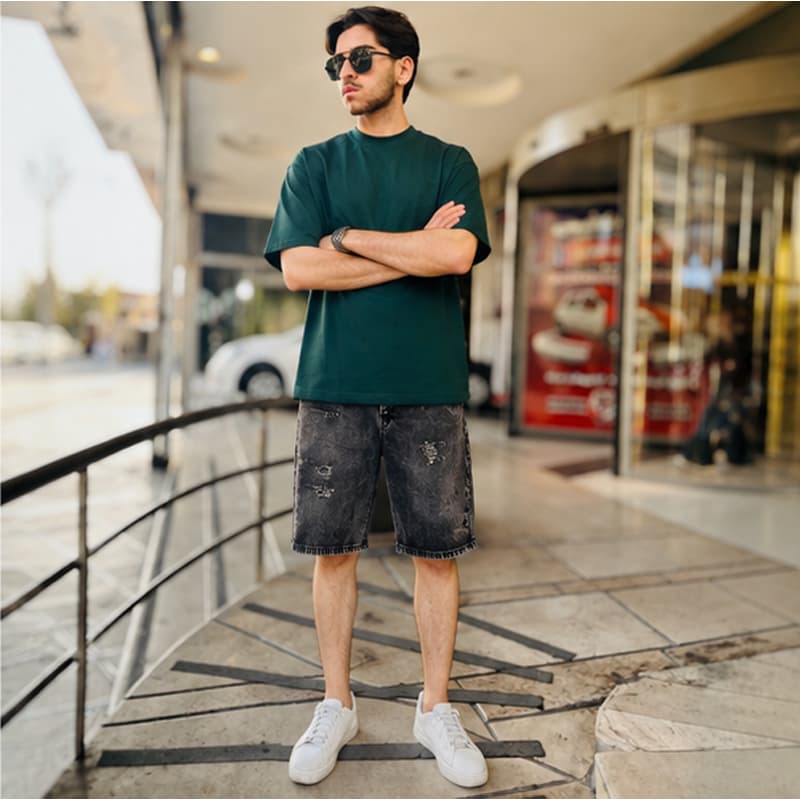 شلوارک جین کد2253 — تصویر ۲
