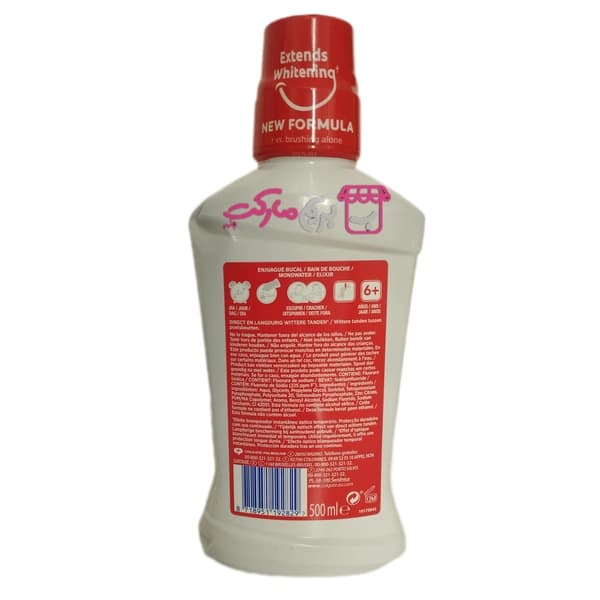 دهان‌شویه سفیدکننده کولگیت Max White Expert بدون الکل – 500 میلی‌لیتر — تصویر ۲