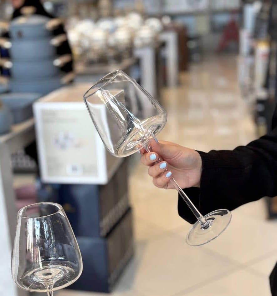 گیلاس پایه بلند کریستال GLASS WARE