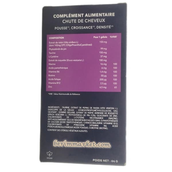مکمل ضد ریزش مو فیتوسیان PHYTOCYANE | تقویت رشد و افزایش تراکم مو — تصویر ۷