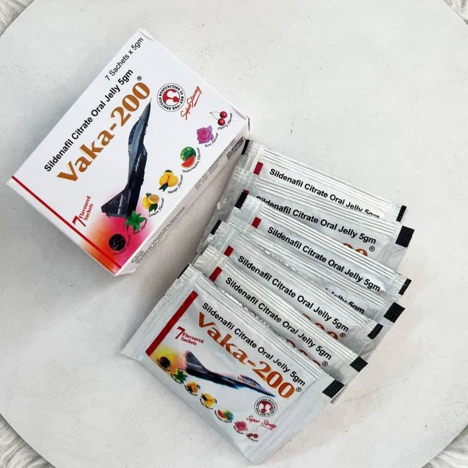 ژل خوراکی تقویت نعوظ وکا هندی 1 عددی