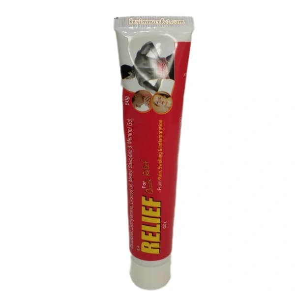 ژل تسکین‌دهنده درد فوری R.A Relief Gel 50 گرم | ضد التهاب و کاهش درد سریع