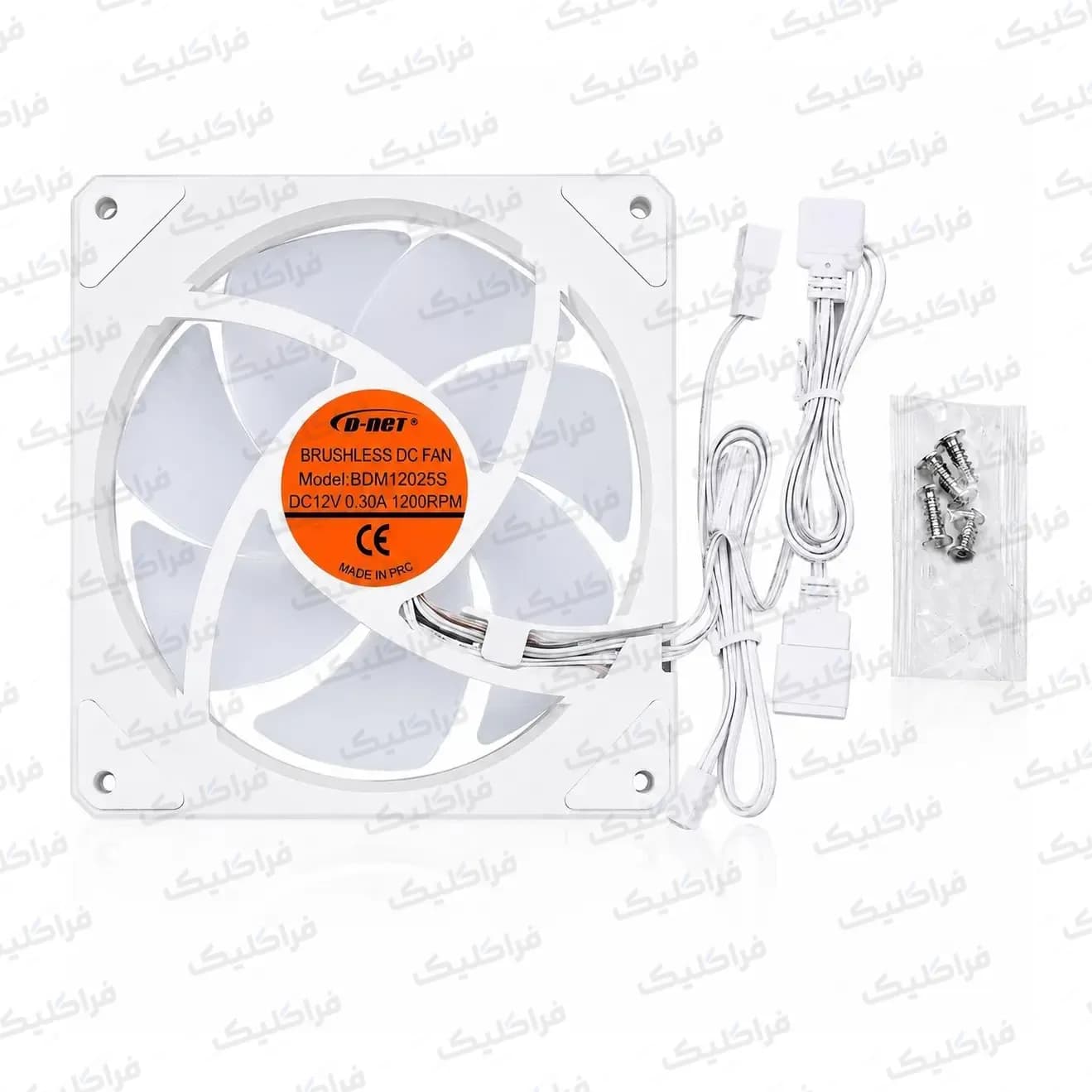 فن کیس RGB دی نت مدل BDM12025S — تصویر ۲