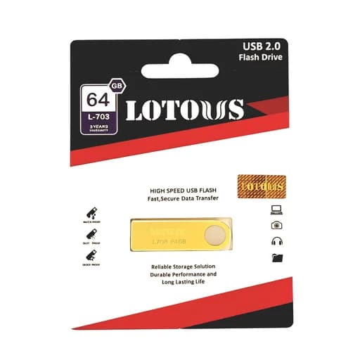 فلش مموری لوتوس Lotous 64GB L703 — تصویر ۲