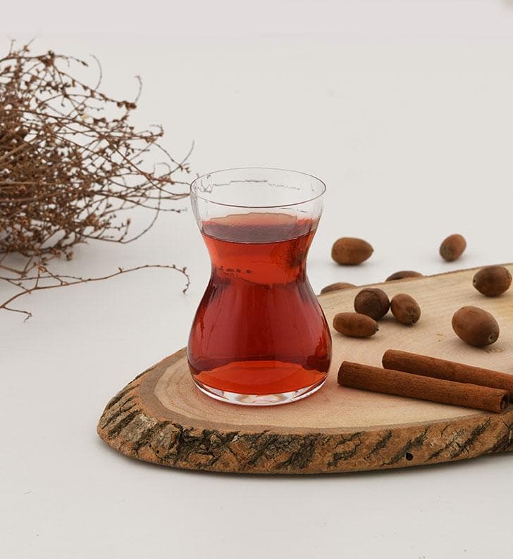 استکان کمرباریک کریستال تراشدار پاشاباغچه BERRY-22716 — تصویر ۳