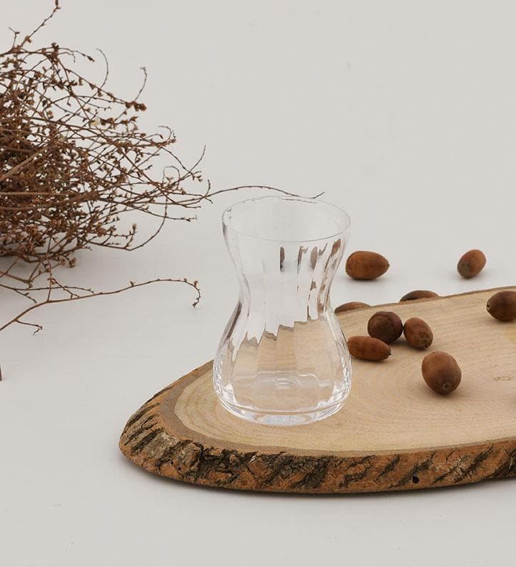 استکان کمرباریک کریستال تراشدار پاشاباغچه BERRY-22716 — تصویر ۴