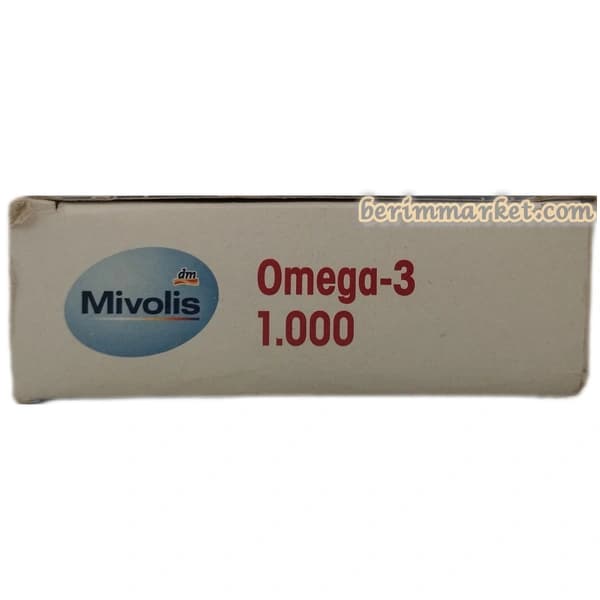 کپسول امگا ۳ میفولیس ۱۰۰۰ با ویتامین E و روغن ماهی 60 عددی — تصویر ۴