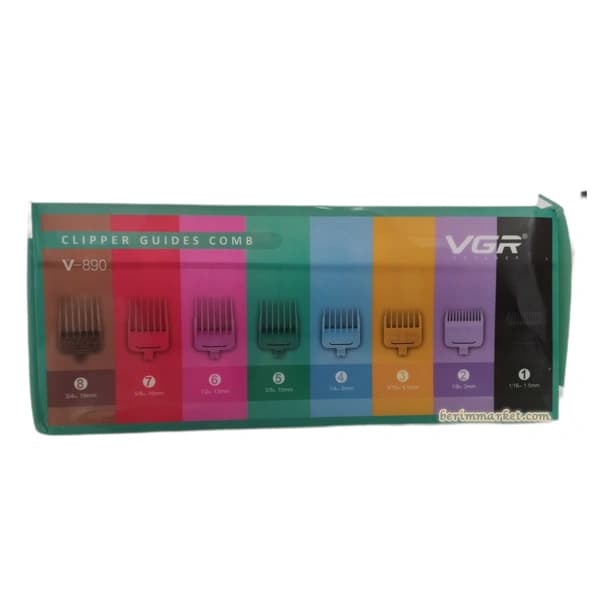 ست کامل شانه اصلاح حجم زن از برند وی جی آر مدل VGR V-890 — تصویر ۳
