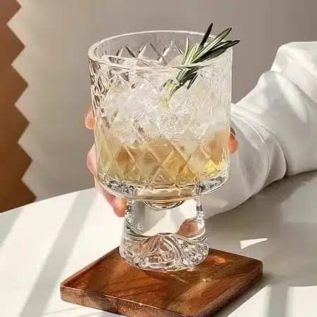 دسرخوری پایه دار کوه یخ دلی گلس DELI GLASS-TKB509A — تصویر ۳