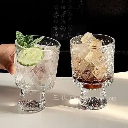 دسرخوری پایه دار کوه یخ دلی گلس DELI GLASS-TKB509A