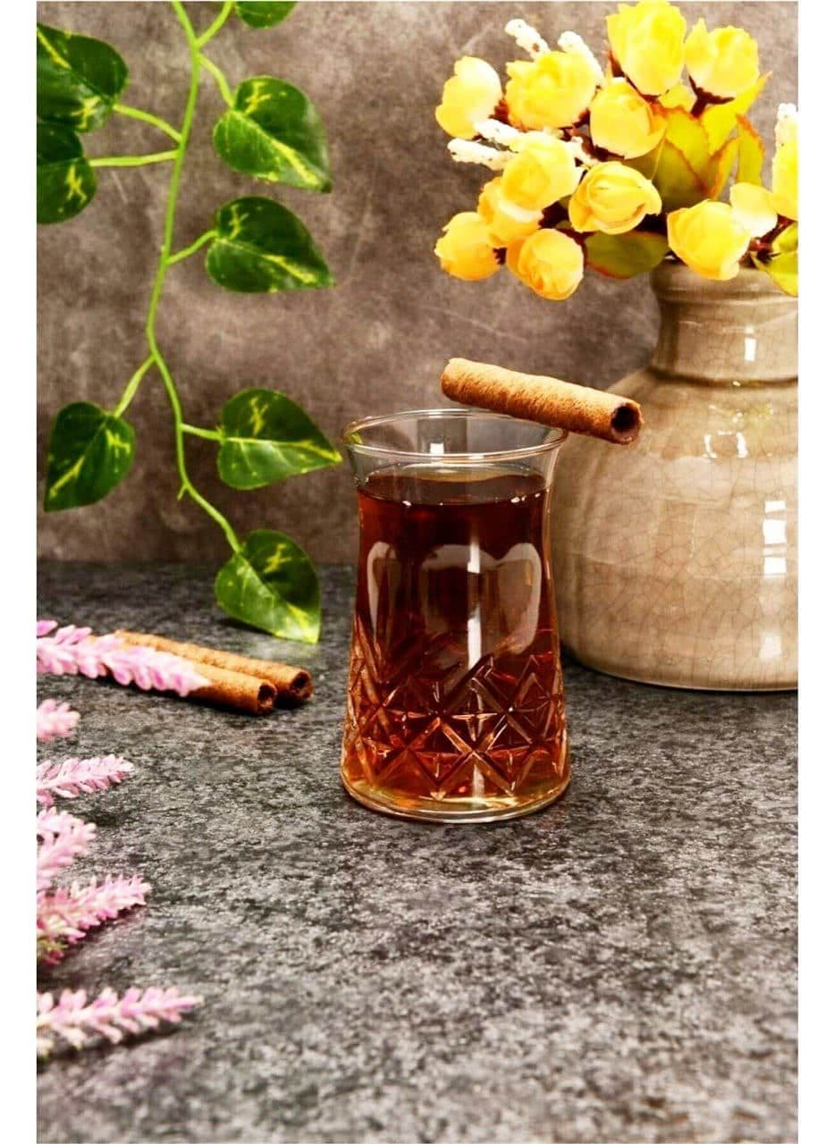 استکان کمرباریک تراشدار تایملس پاشاباغچه TIMELESS-42891 — تصویر ۴