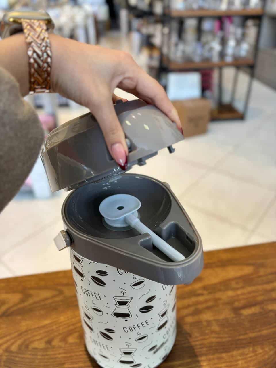 فلاسک پمپی طرح کافی DAY DAYS — تصویر ۷