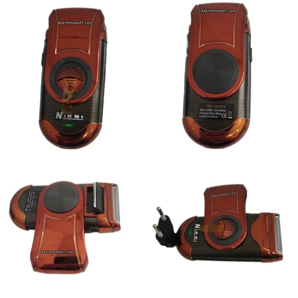 ماشین اصلاح صورت و ریش تراش نیکایی مدل Nikai NK-7035 | موتور پرقدرت آلیاژ نقره — تصویر ۵