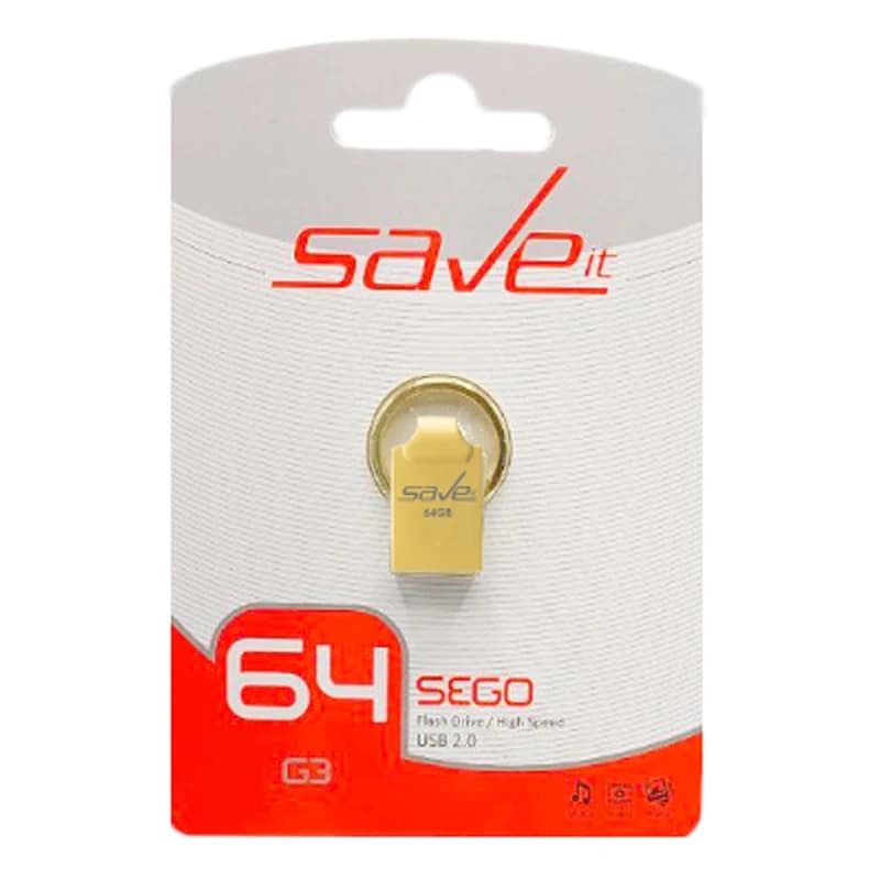 فلش مموری سیویت saveit مدل SEGO ظرفیت 64 گیگابایت — تصویر ۲