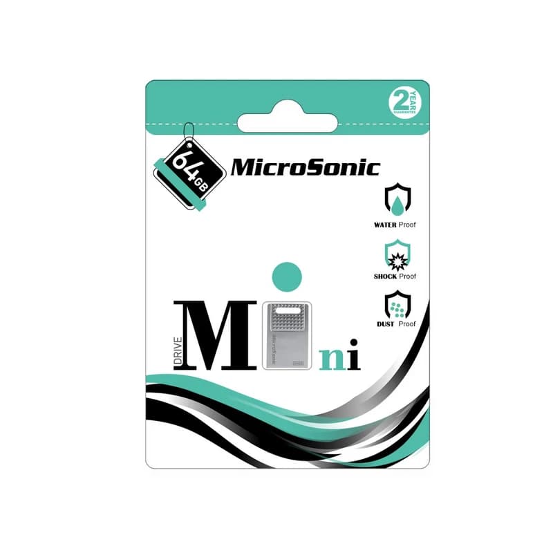 فلش مموری میکروسونیک مدل mini drive ظرفیت 32 گیگابایت — تصویر ۲