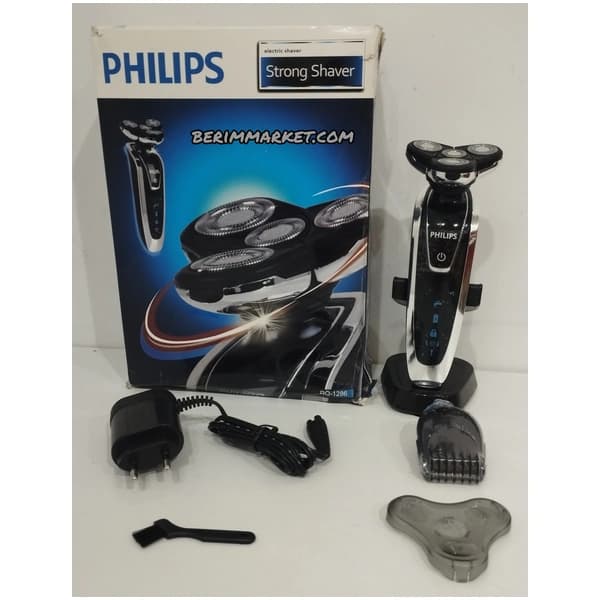 ریش‌تراش چرخشی فیلیپس مدل PHILIPS RQ1286 | تیغه چرخشی و سری موزن گوش و بینی — تصویر ۳