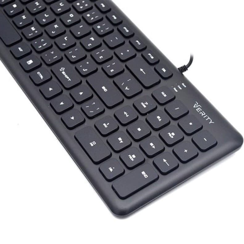 کیبورد سیمی وریتی مدل VERITY V-KB 6130 — تصویر ۴