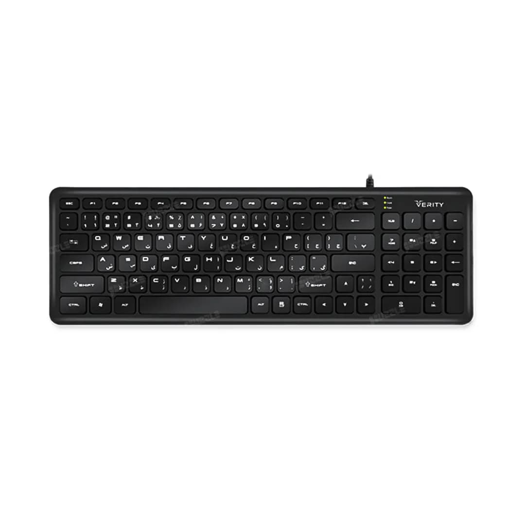 کیبورد سیمی وریتی مدل VERITY V-KB 6130