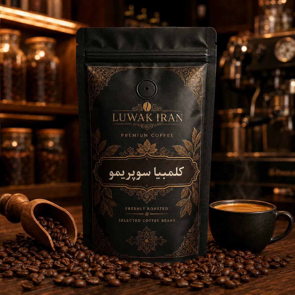 قهوه اسپشیالیتی کلمبیا سوپریمو