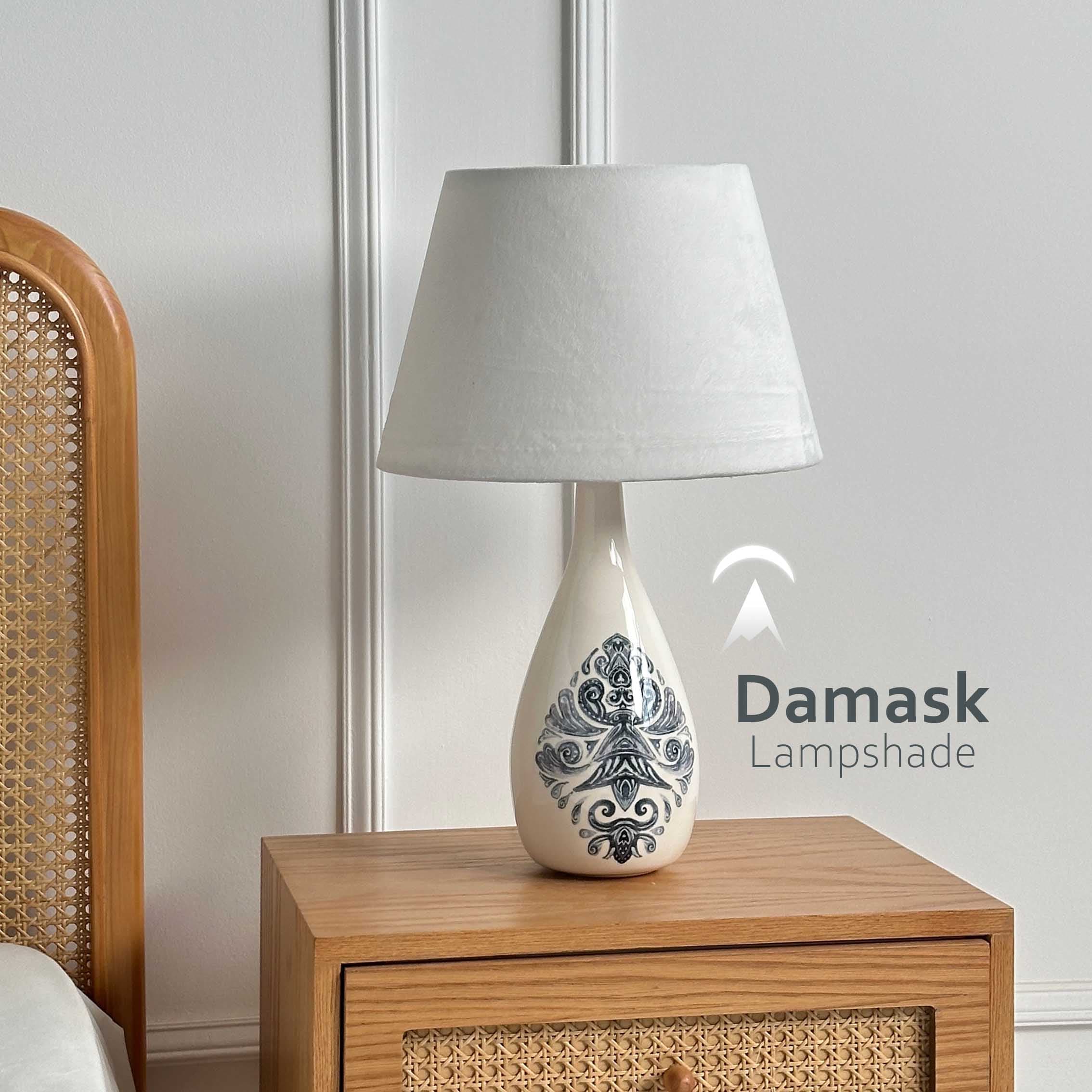 آباژور سرامیکی مدل Damask
