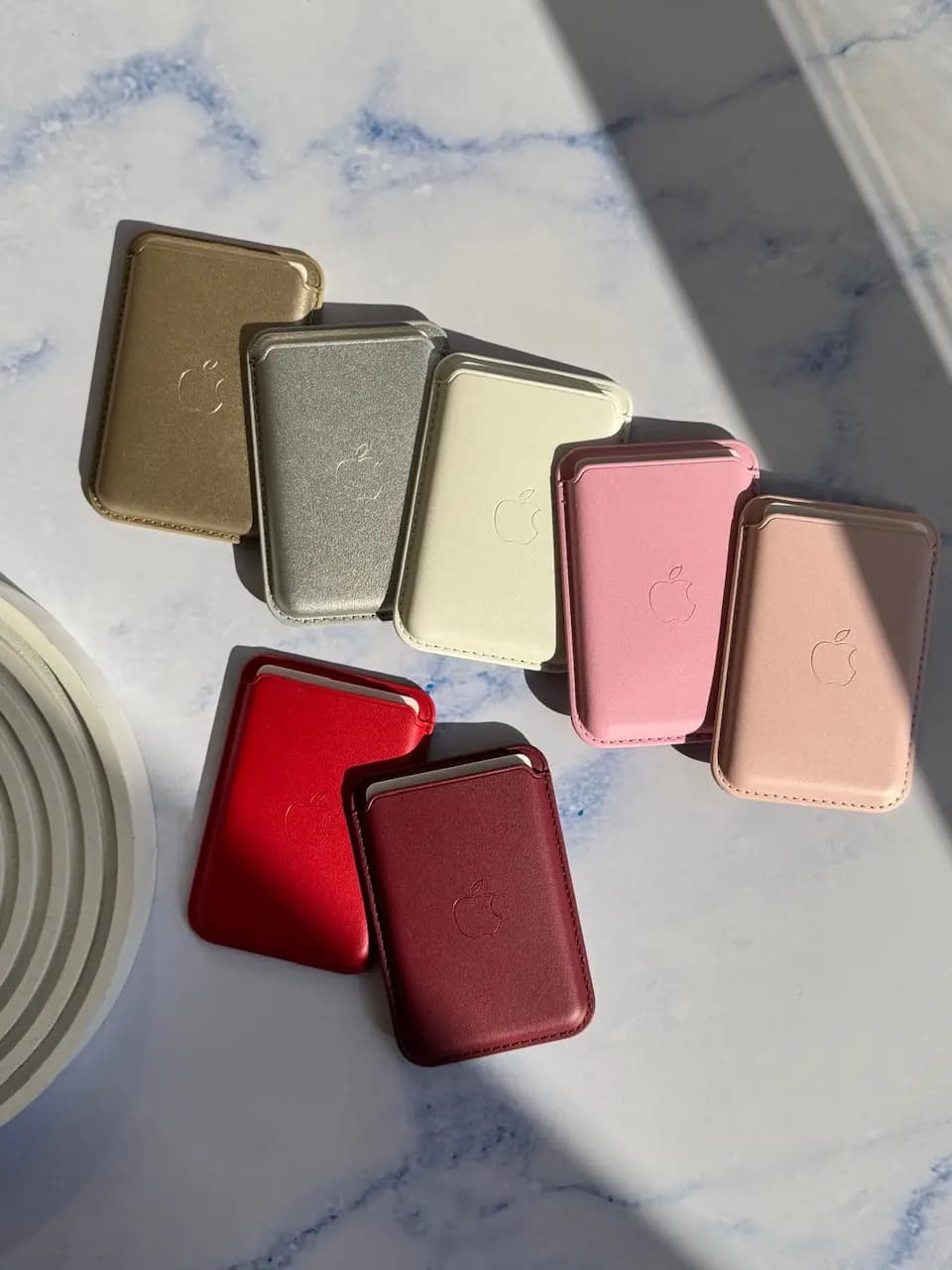جاکارتی مگ سیف اپل Leather wallet magsafe — تصویر ۱۱