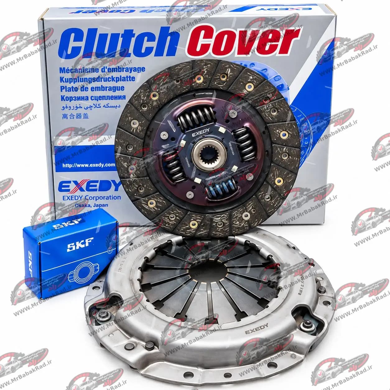 دیسک و صفحه پژو 405 xu7 1800 دایکن ژاپن اصلی