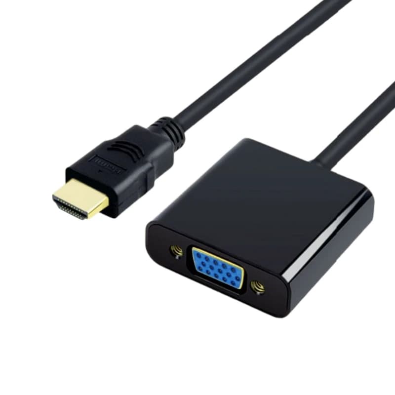 کابل تبدیل HDMI TO VGA همراه کابل صدا مچر (MACHER) مدل MR-206 — تصویر ۴
