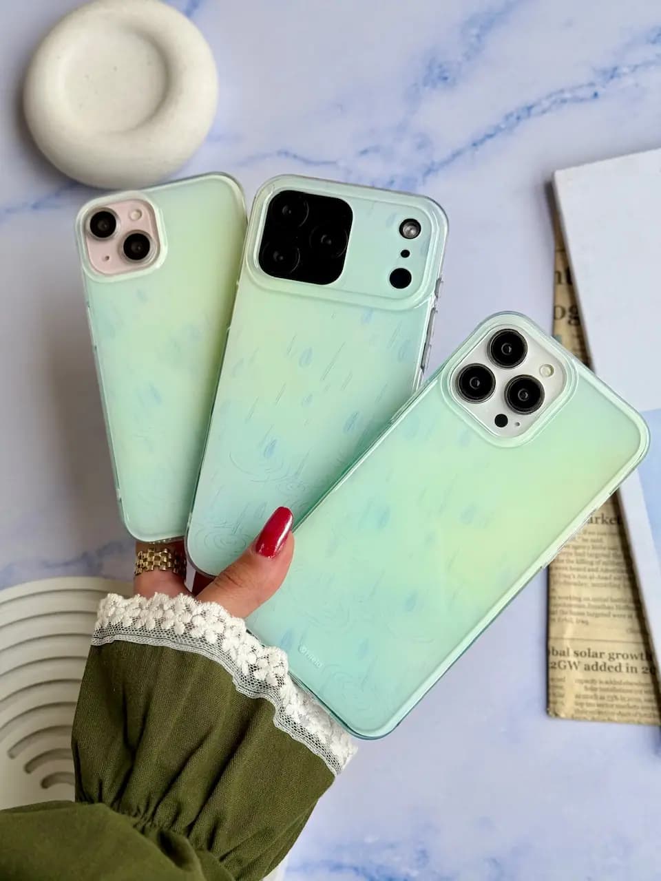 قاب آیفون Rain Whisper — تصویر ۵