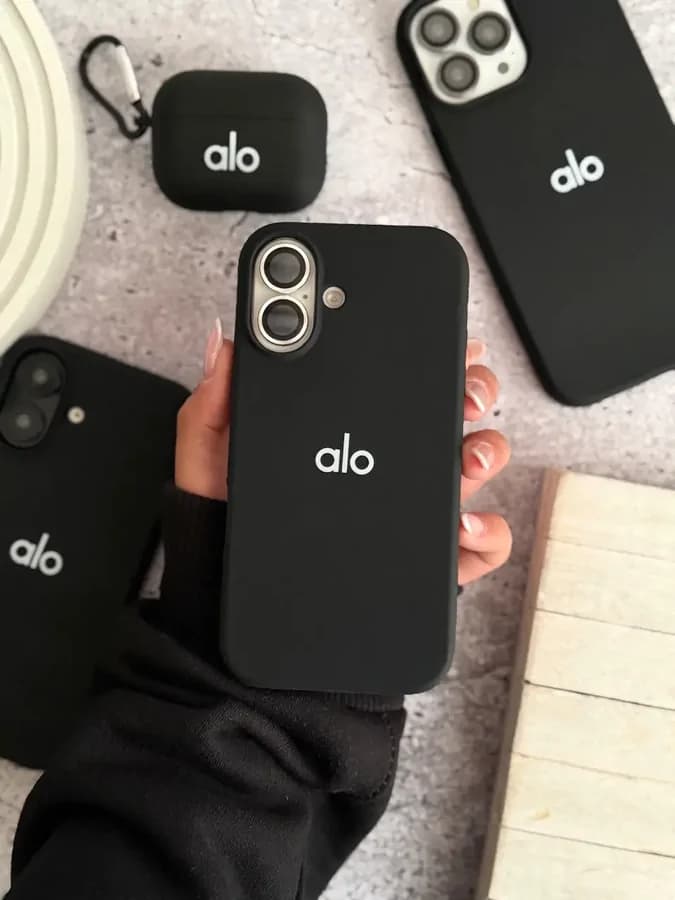 قاب alo سیلیکونی آیفون — تصویر ۵