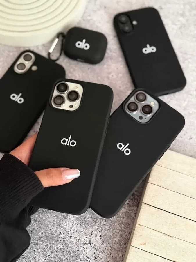 قاب alo سیلیکونی آیفون — تصویر ۴