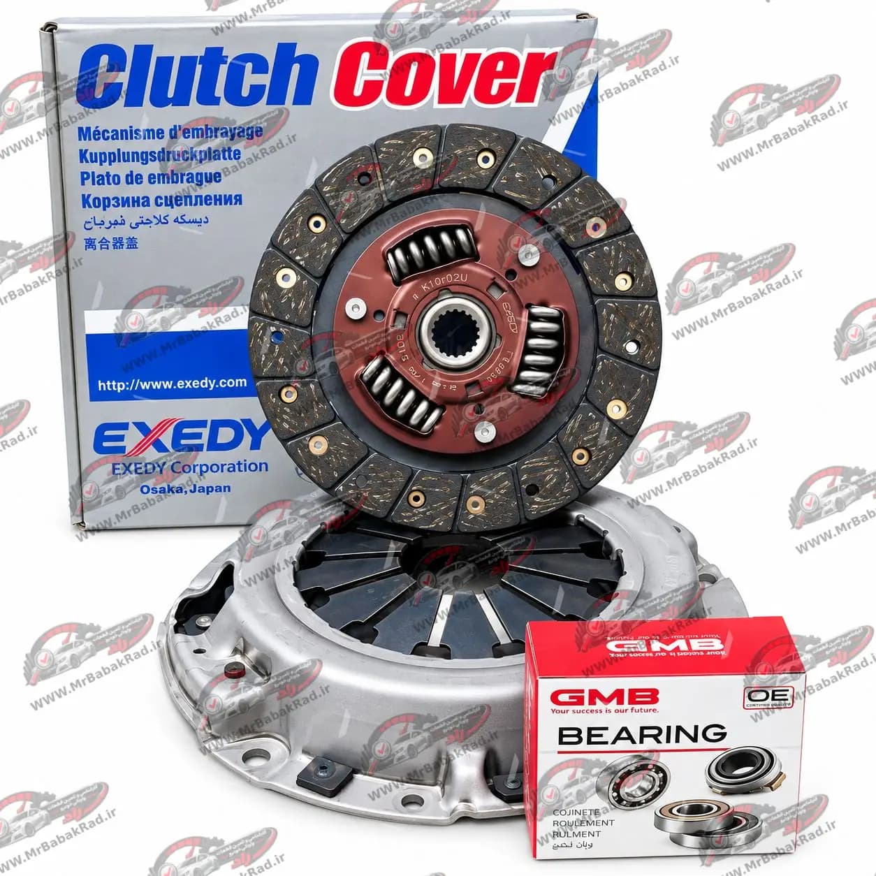 دیسک و صفحه پراید دایکن ژاپن (EXEDY)